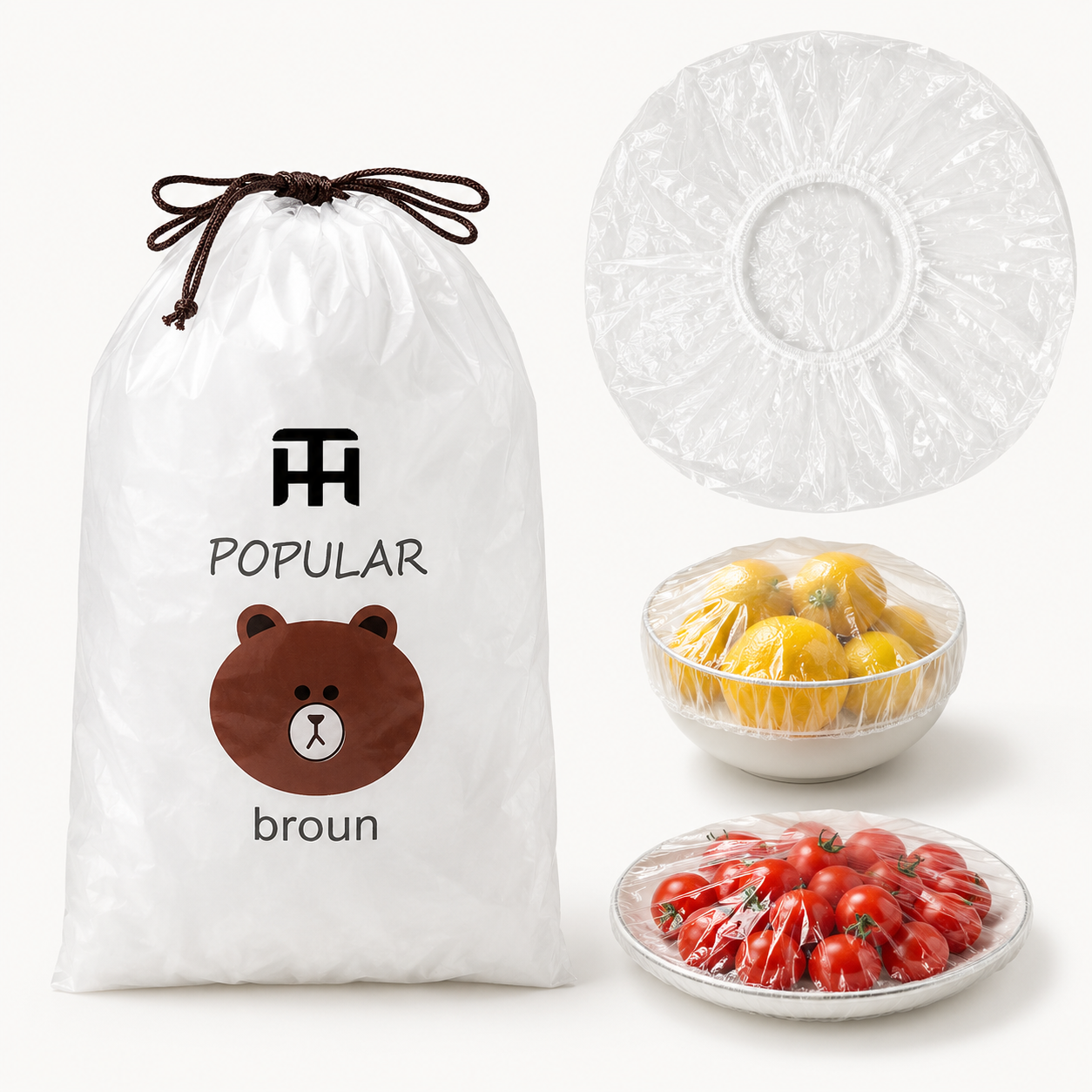 3 in 1 Kitchen Combo Pack – Jar Opener, Food Cover Wrap & Dishwashing Rug