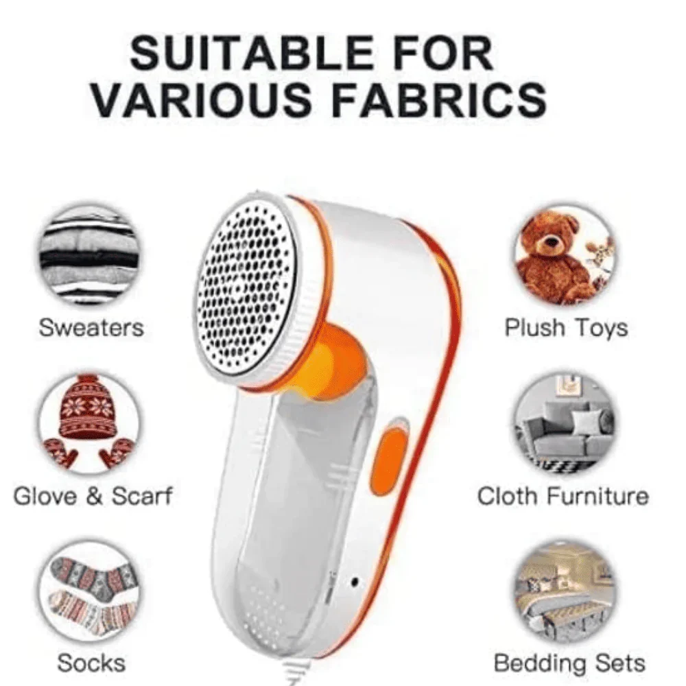 Nova Electric Lint Remover – Rotary Blade Fabric Shaver for Wool - photo 2