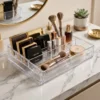 Clear Plastic Bathroom Shelf Organizer – photo 1