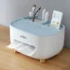 ECOCO Desktop Tissue Box Organizer – Multi-Functional – photo 1
