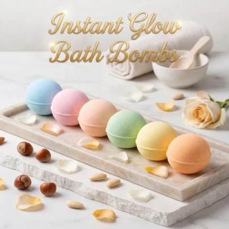 Luxury Bath Bomb – Relaxing Spa Fizzer – photo 1