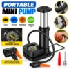 Foot Air Pump with Pressure Gauge – Manual Tyre Inflator for Car, Bike & Balls