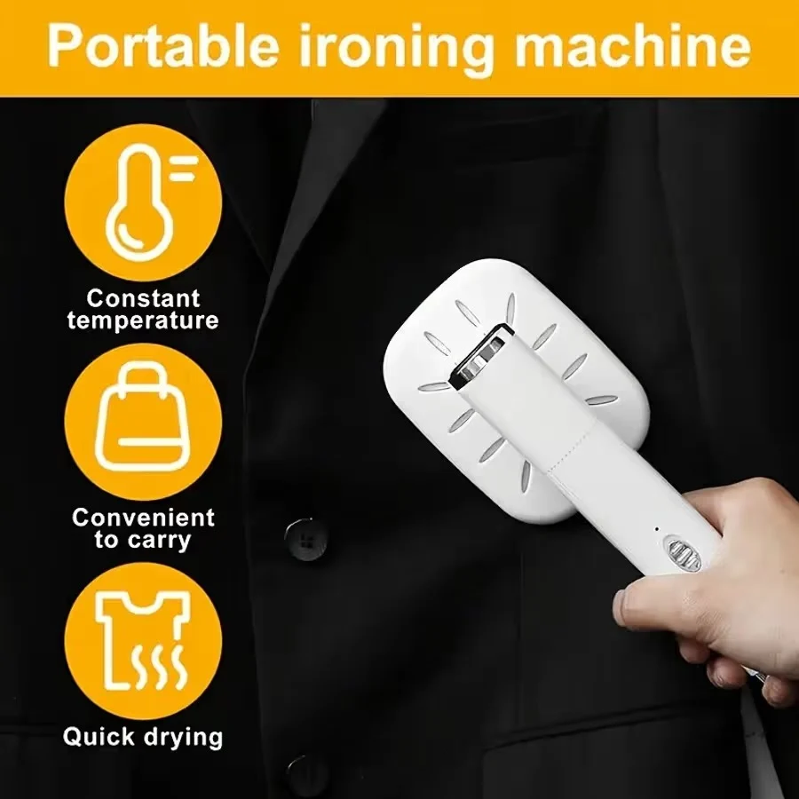 Portable Handheld Garment Steamer – Mini Iron with Spray Bottle – photo 4