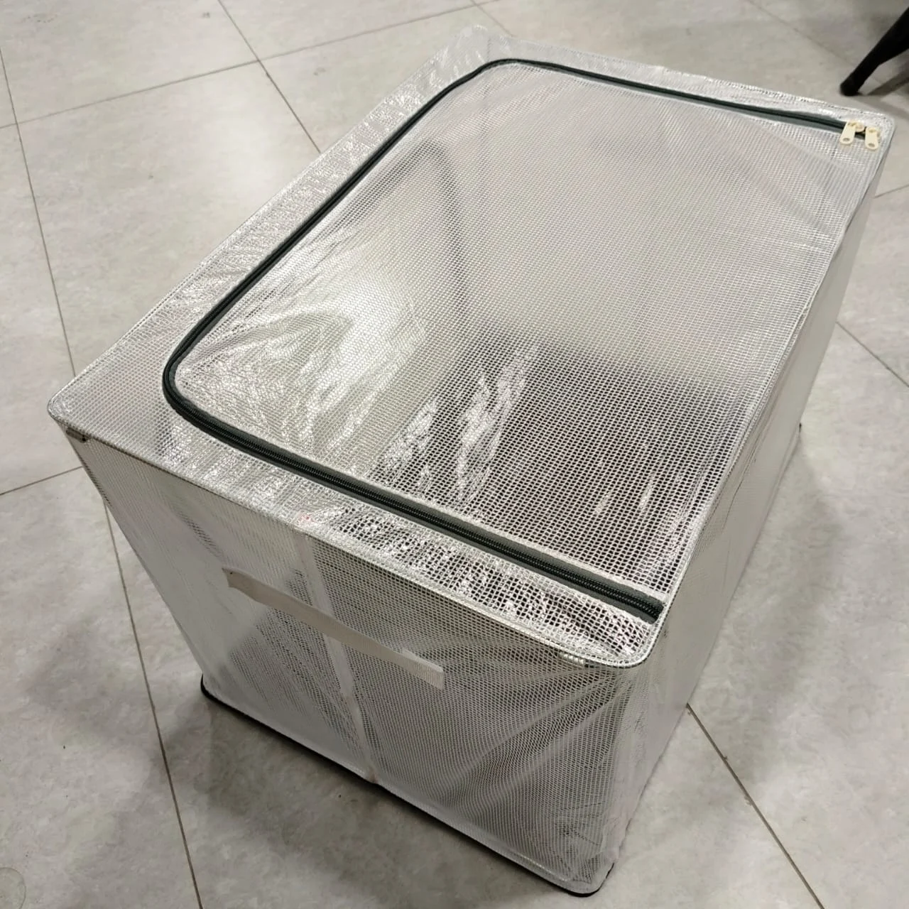 Foldable Cloth Storage Box with Metal Frame – photo 4