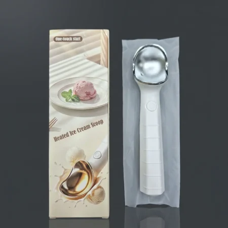 Heated Ice Cream Scoop – One-Touch Start, Easy Scooping
