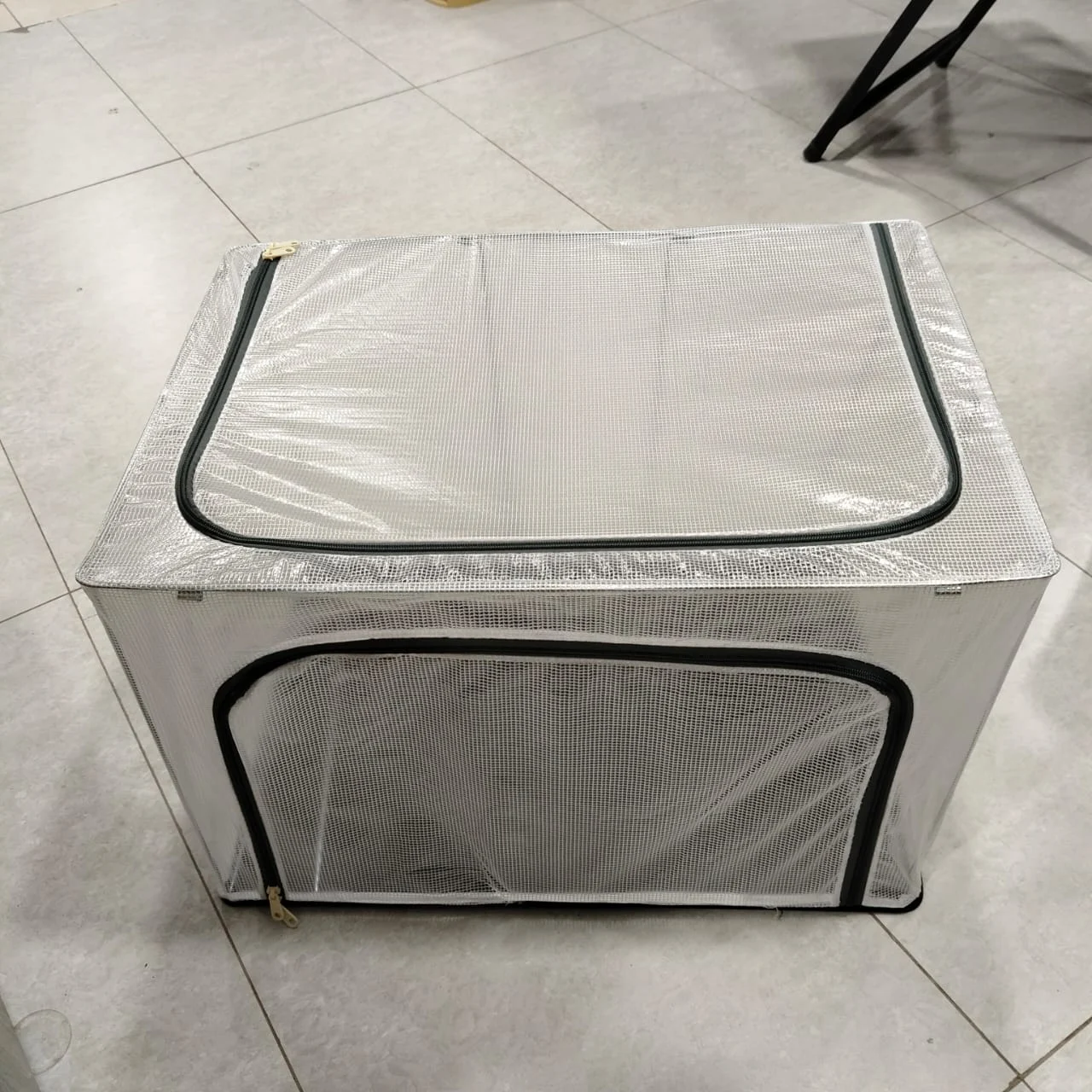 Foldable Cloth Storage Box with Metal Frame – photo 5