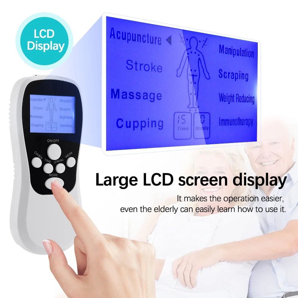BLD-610 Digital Therapy Machine – Electric Pulse Body Massager - photo 8