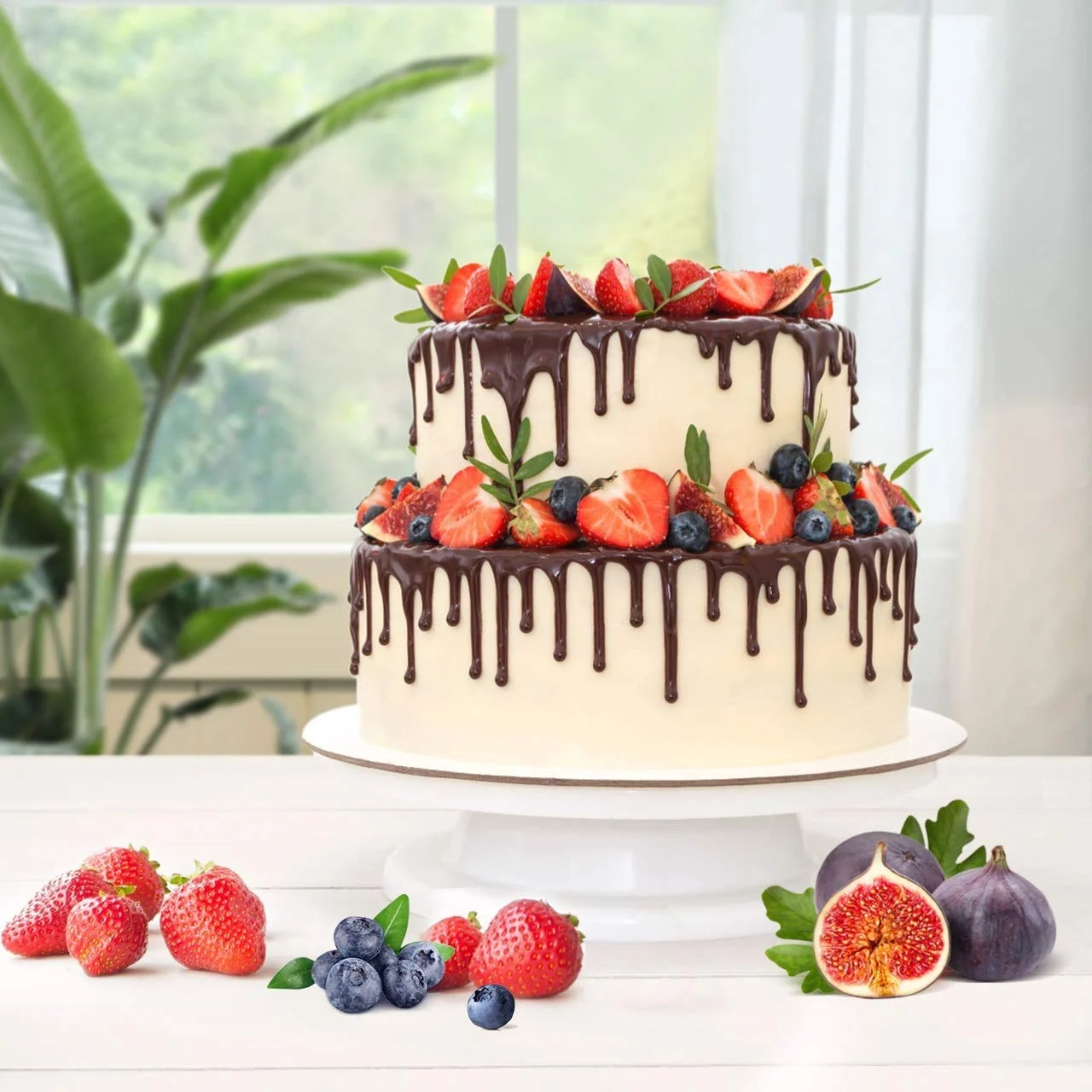 Cake Turntable Decorating Stand – 28cm Rotating Cake Stand – photo 2