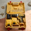 48V Cordless Drill Machine with 2 Batteries & Bits Kit