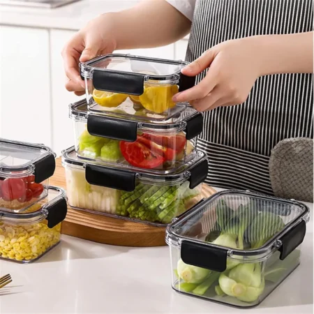 Acrylic Storage Box Set – 3 Piece Clear Organiser