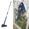 Extendable Triangle Mop – 360° Twist Squeeze Mop for Windows, Corners & Ceiling