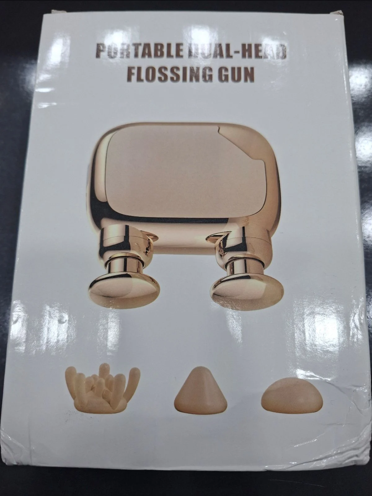 Dual-Head Flossing Gun – Handheld Massage Gun – photo 6