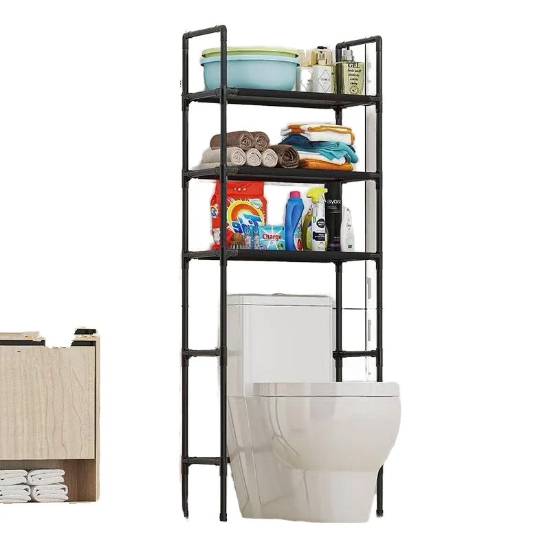 Multi-Layer Bathroom Storage Rack – Space-Saving Toilet Organizer – photo 3