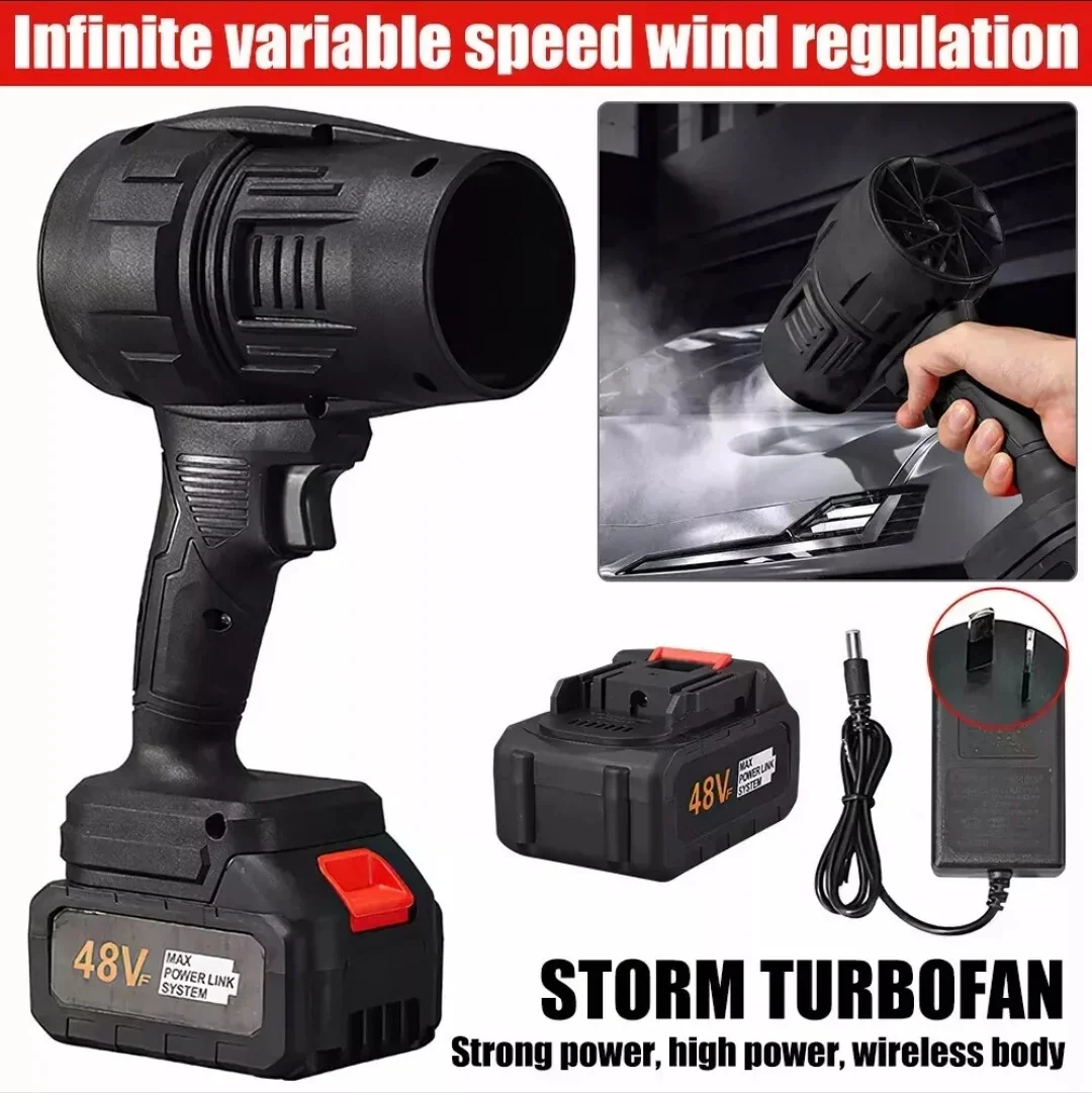 48V Cordless Hair Dryer & Blower – Rechargeable – photo 2