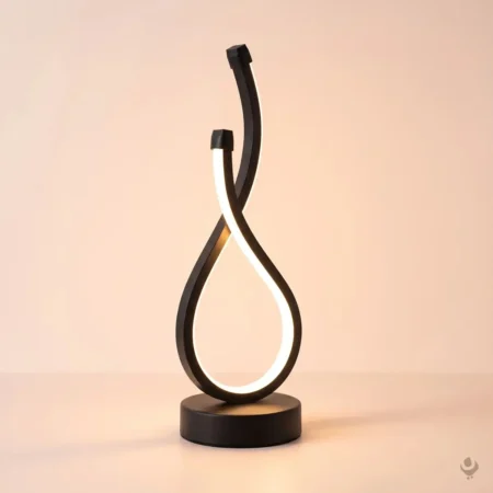 Modern Teardrop LED Loop Table Lamp - 3 Colour Modes - photo 1