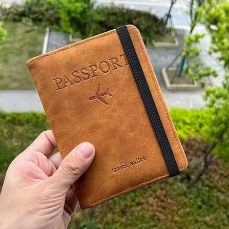Passport Travel Wallet – Multi-Compartment Organizer for Passport, Cards & Cash - photo 3