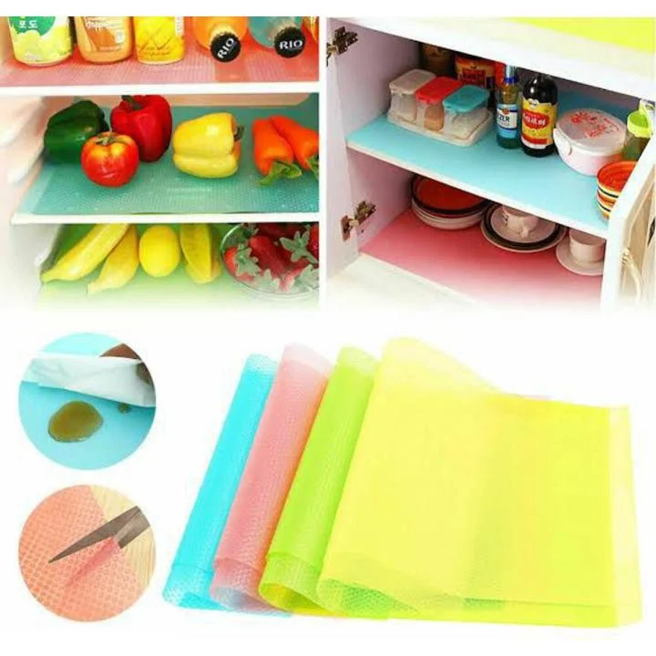 Fridge Mats Shelf Liner Roll 45 × 150 cm – Washable Waterproof - photo 3