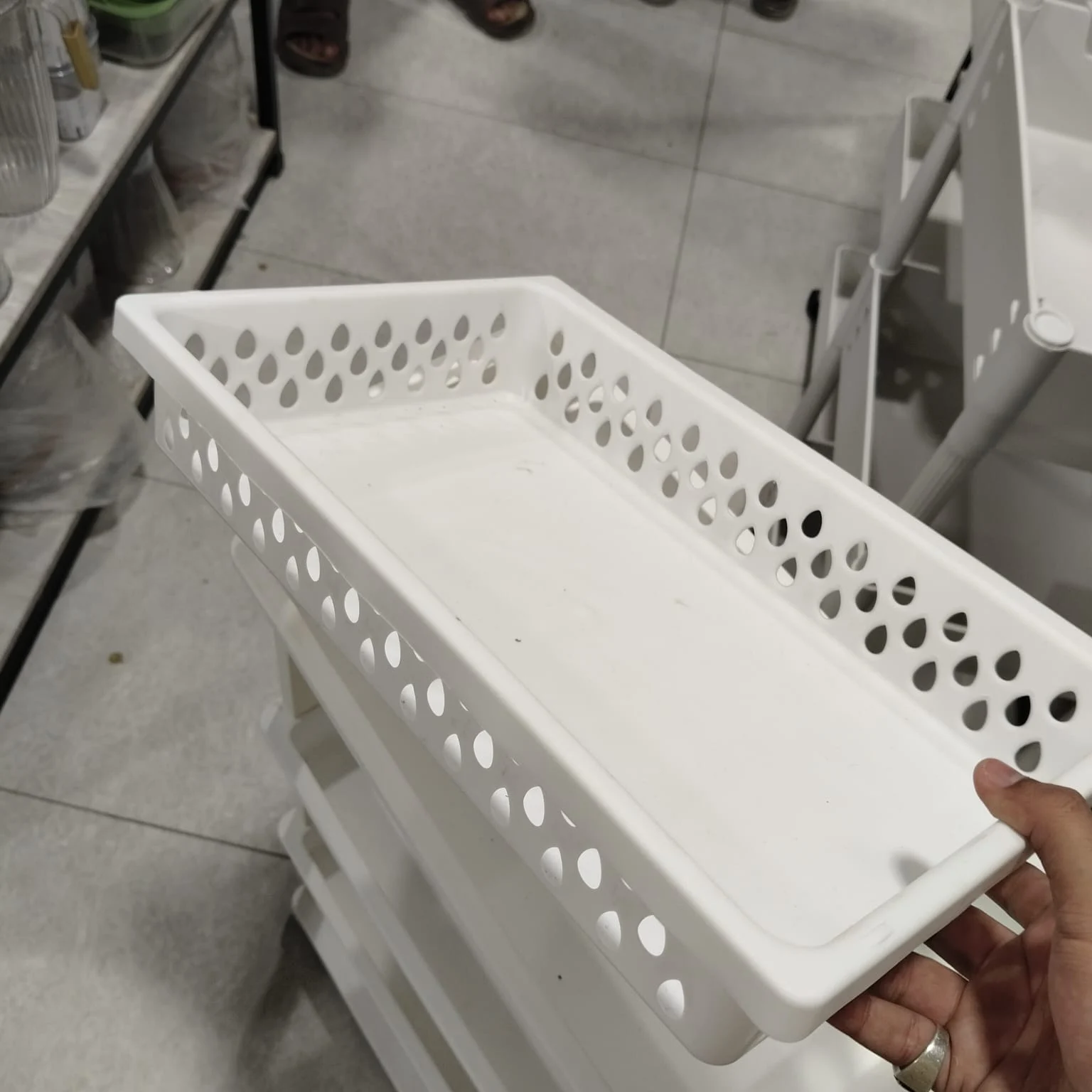 4-Layer Multipurpose Storage Trolley with Wheels - photo 3