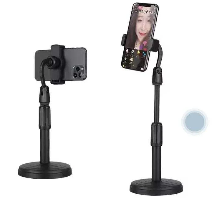 Portable Desk Phone Stand – 360° Rotating Tripod for Smartphones - photo 2