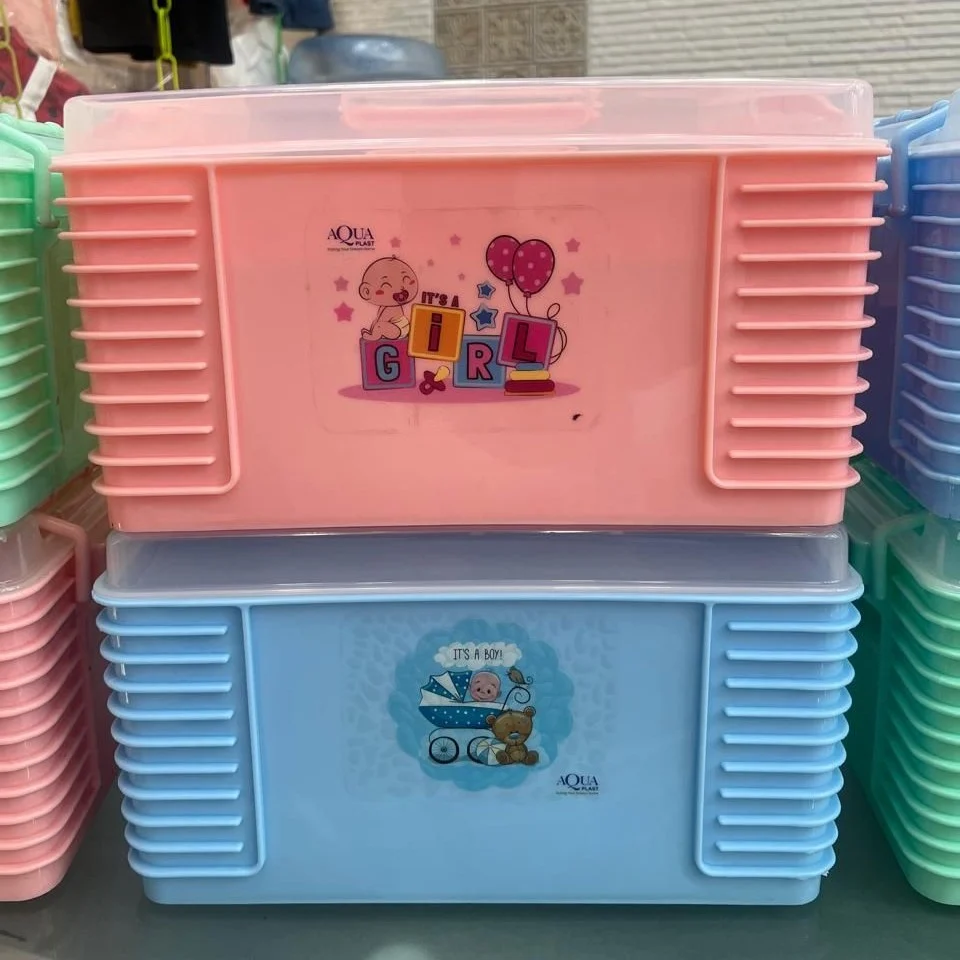 Portable Baby Care Storage Box – Nursery Organizer for Baby Essentials - photo 4