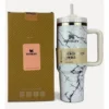 Stanley 40oz (1200ml) Stainless Steel Tumbler - White Marble - photo 1