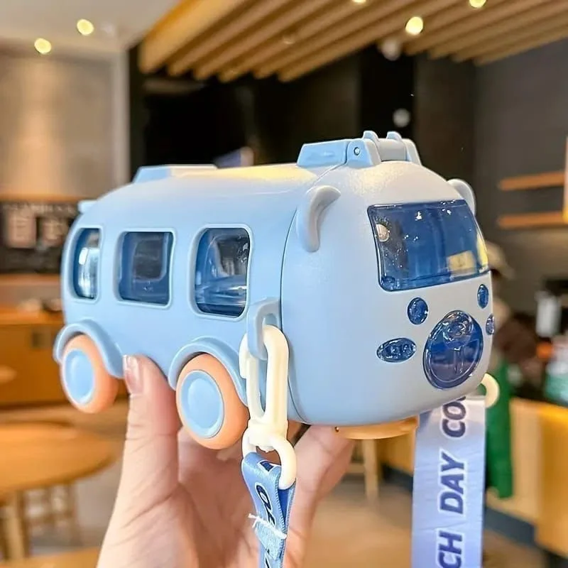 Kids Bus Water Bottle 500 ml with Carry Strap - photo 4