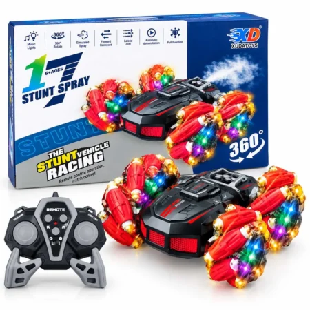 360° Remote Control Stunt Car – Flip & Spin RC Car Toy