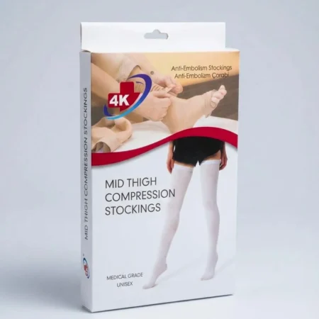 Thigh-High Compression Stockings – Graduated Support Socks (Unisex)