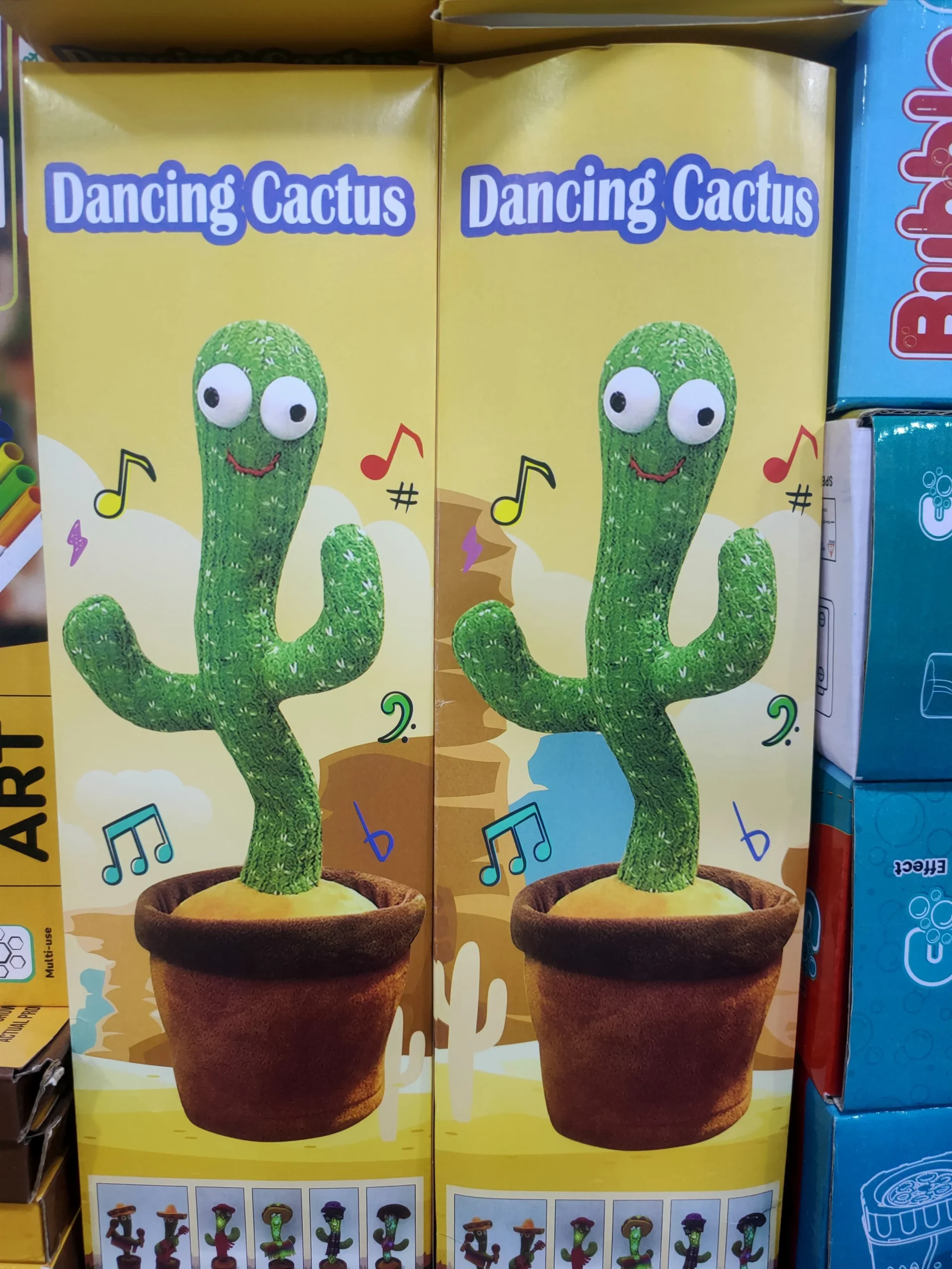 Dancing Talking Cactus Toy – Rechargeable Singing Plush with Lights - photo 5