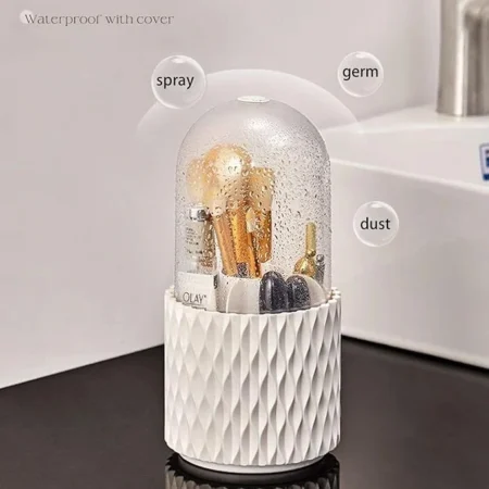 Revolving Cosmetic Organizer - White Diamond - photo 1