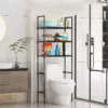 Multi-Layer Bathroom Storage Rack – Space-Saving Toilet Organizer