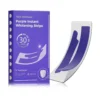 Purple Teeth Whitening Strips – Colour Corrector Strips for Sensitive Teeth (14 Strips)