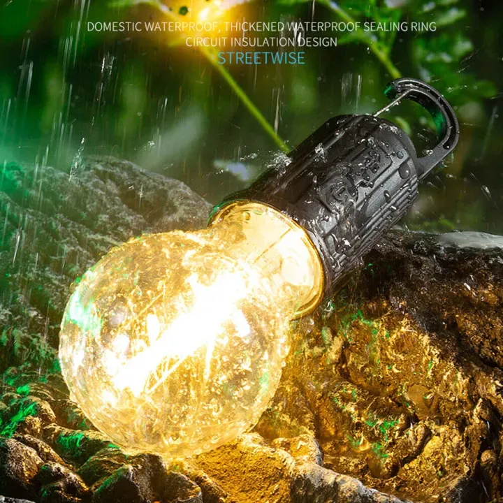 Rechargeable LED Camping Bulb – Type-C USB Emergency Light - photo 2