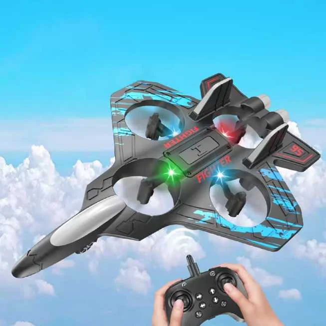 2.4GHz RC Fighter Jet – Remote Control Plane for Kids