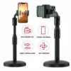 Portable Desk Phone Stand – 360° Rotating Tripod for Smartphones