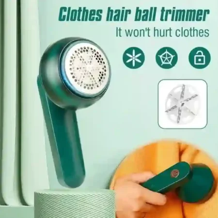 Rechargeable Lint Remover – Electric Fabric Shaver for Clothes & Sofa