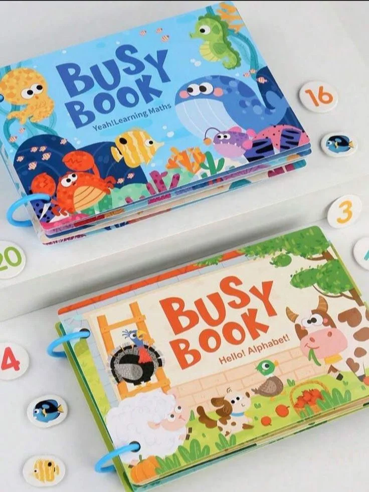 Montessori Busy Book for Toddlers – Early Learning Quiet Book - photo 4