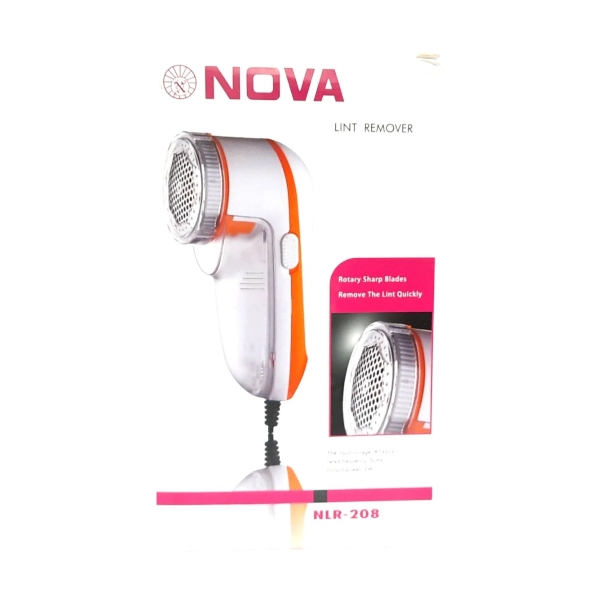 Nova Electric Lint Remover – Rotary Blade Fabric Shaver for Wool - photo 3