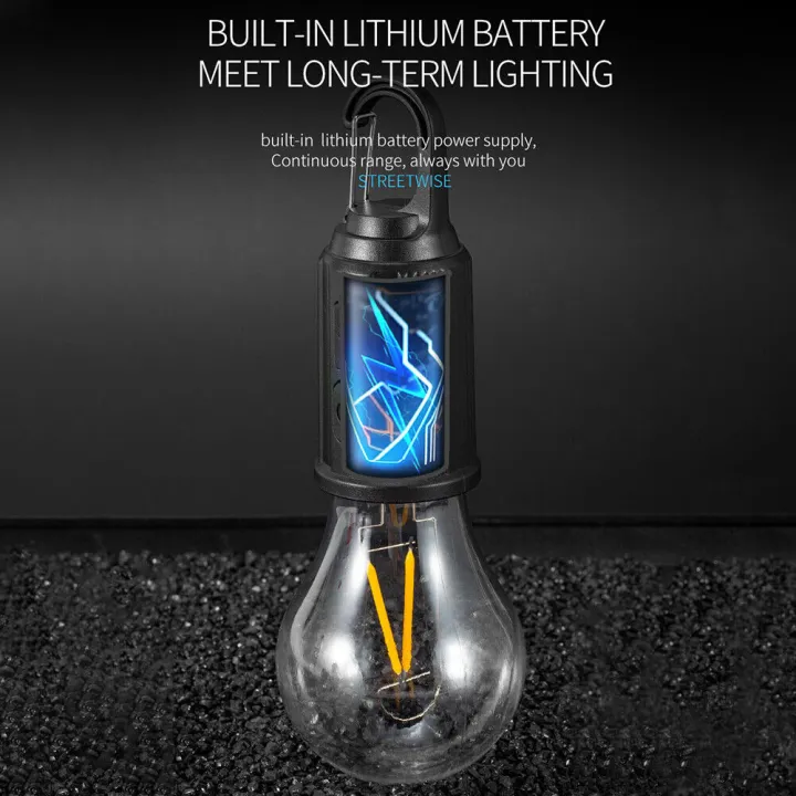 Rechargeable LED Camping Bulb – Type-C USB Emergency Light - photo 3