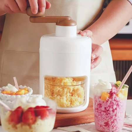 Manual Ice Shaver Crusher – Home Kitchen Ice Crusher